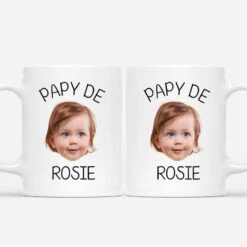 Maman De, Tasse Avec Visage - Cadeau Personnalisé | Mug Pour Maman