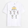 Ce Papy Appartient À Version Bonhommes Allumettes - Cadeau Personnalisé | T-shirt Pour Papy -Vivelamode Soldes Magasin 3291AFR2 ce papy appartient a version bonhommes allumettes tee shirt personnalisable papy