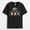 Ce Papy Appartient À Version Cadres Noel - Cadeau Personnalisé | T-shirt Pour Papy -Vivelamode Soldes Magasin 3385AFR1 ce papy appartient a version cadres noel t shirt personnalise pour papy