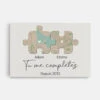 Tu Me Complètes - Cadeau Personnalisé | Toile Pour Couple -Vivelamode Soldes Magasin 3395CFR1 tu me completes toile personnalisee couple