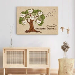 Ensemble Nous Formons Une Famille Version L'Arbre Généalogique - Cadeau Personnalisé | Toile Pour Famille 5 Ensemble Nous Formons Une Famille Version L'Arbre Généalogique - Cadeau Personnalisé | Toile Pour Famille -Vivelamode Soldes Magasin 3447CFR3 ensemble nous formons une famille version larbre genealogique toile famille sur mesure