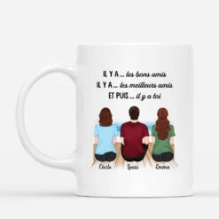 Et Il Y A Toi Version Simple - Cadeau Personnalisé | Mug Pour Amis