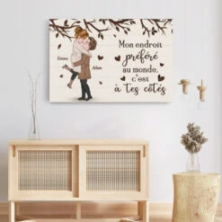 Mon Endroit Préféré Dans Ce Monde Version Romantique - Toile Personnalisable Pour Couple 5 Mon Endroit Préféré Dans Ce Monde Version Romantique - Toile Personnalisable Pour Couple -Vivelamode Soldes Magasin 3700CFR3 mon endroit prefere dans ce monde version romantique toile personnalisable pour couple