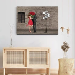 Étreinte Éternelle Depuis - Cadeau Personnalisé | Toile Pour Couple -Vivelamode Soldes Magasin 3729CFR3 etreinte eternelle depuis toile personnalisable couple