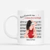 Si Je T'Écrivais Une Chanson D'Amour Version Romantique - Cadeau Personnalisé | Mug Pour Couple