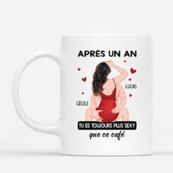 Tu Es Toujours Plus Sexy Que Ce Café Version Romantique - Cadeau Personnalisé | Mug Pour Couple