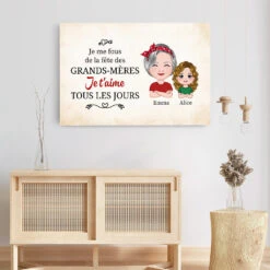 Je Me Fous De La Fête Des Grands-Mères - Cadeau Personnalisé | Toile Pour Mamie -Vivelamode Soldes Magasin 3799CFR3 toile personnalisee mamie je me fous de la fete des grands meres 3799C 2 4d585bea e023 44eb b735 6fdb29f33c74