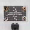 Chien En Charge - Cadeau Personnalisé | Paillasson Pour Amoureux Des Chiens -Vivelamode Soldes Magasin 3947DFR1 paillasson chien personnalise chien en charge 3947dki5c