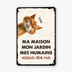 N'Essaie Même Pas Version Chat - Cadeau Personnalisé | Plaque En Métal -Vivelamode Soldes Magasin 3960EFR2 plaque en metal personnalisee chat nessaie meme pas 3960e8l5d 5aa60b06 2323 4a29 82da 4c01ddf75469
