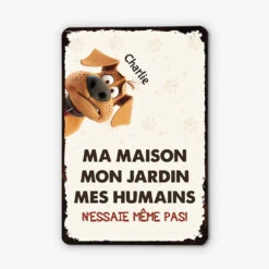 N'Essaie Même Pas Version Chien - Cadeau Personnalisé | Plaque En Métal -Vivelamode Soldes Magasin 3960EFR2 plaque en metal personnalisee chien nessaie meme pas 3960e8l5c 18d38e2d 772c 4bc4 8853 c23f99b99565