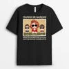 Papa De Garçons - Cadeau Personnalisé | T-shirt Pour Papa