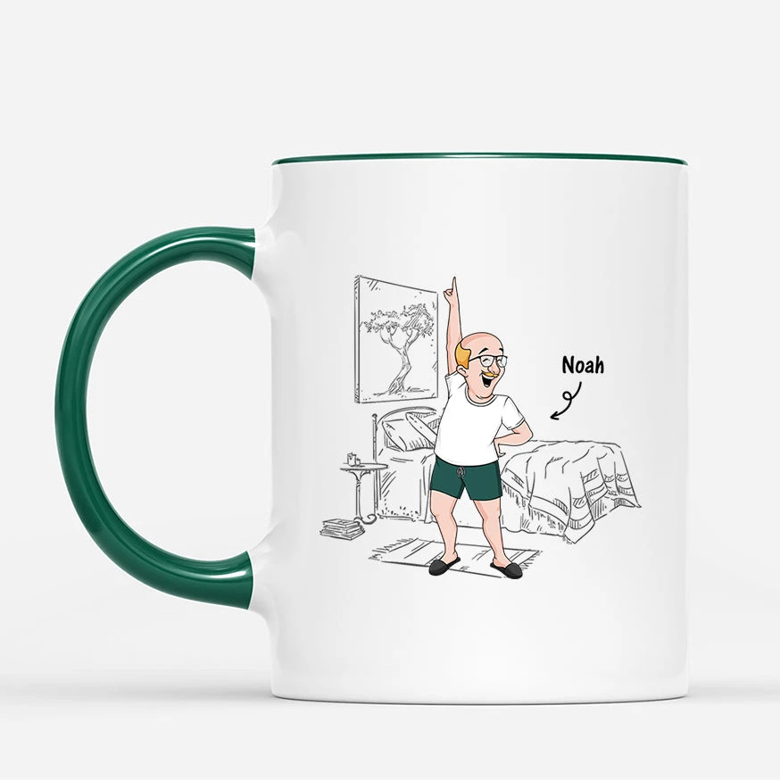 Mon Cœur M’a Mené Au Lit - Cadeau Personnalisé | Mug Humour Pour Femme 2 Mon Cœur M’a Mené Au Lit - Cadeau Personnalisé | Mug Humour Pour Femme – Image 2