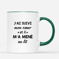 Mon Cœur M’a Mené Au Lit - Cadeau Personnalisé | Mug Humour Pour Femme 5 Mon Cœur M’a Mené Au Lit - Cadeau Personnalisé | Mug Humour Pour Femme -Vivelamode Soldes Magasin 4113MFR3 mug humour personnalise femme mon coeur m a mene au lit 4113m5q0a