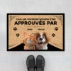 Tous Les Invités Doivent Être Approuvés - Cadeau Personnalisé | Paillasson Pour Amoureux Des Animaux