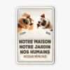 N'Essaie Même Pas 3D - Cadeau Personnalisé | Plaque Pour Amoureux Des Chiens