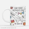 Notre Première Fête Des Mères 3D - Cadeau Personnalisé | Mug Pour Maman -Vivelamode Soldes Magasin 4259MFR1 effet dimpression 3d mug personnalise notre premiere fete des meres 4259m8n5a