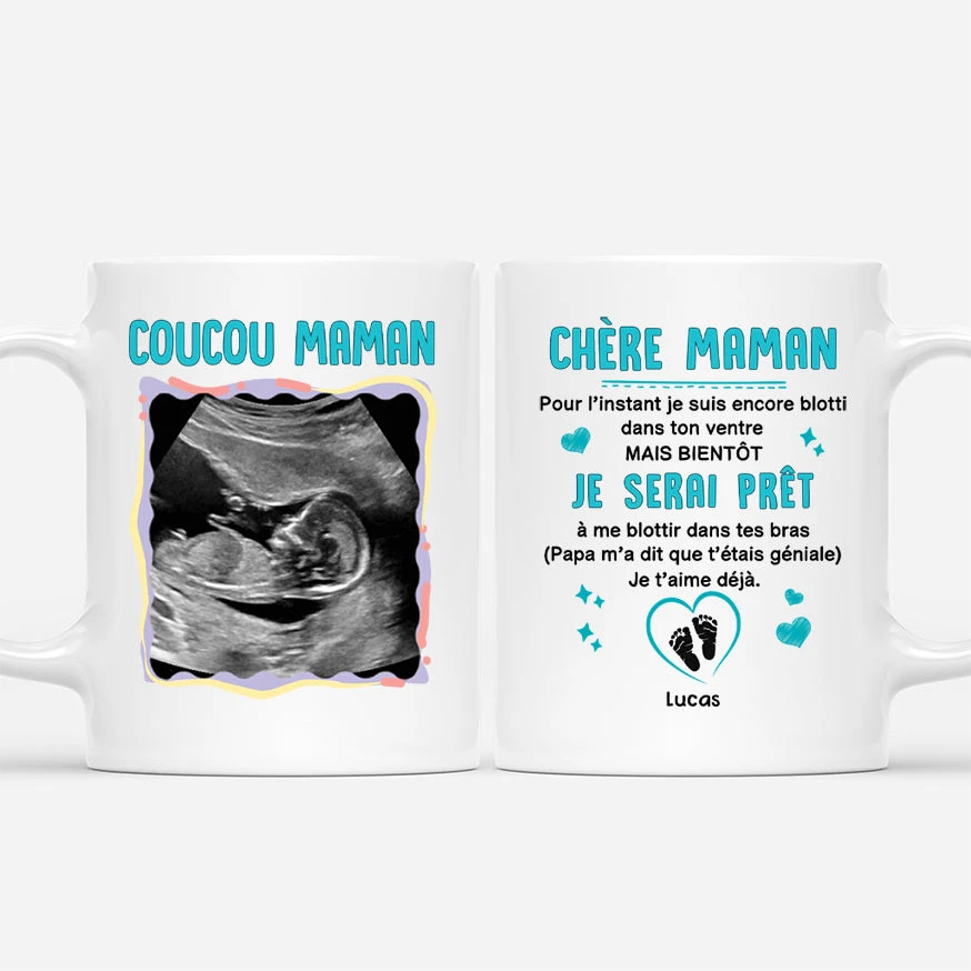 De Bébé À Maman Avec Photo - Cadeau Personnalisé | Mug Pour Maman 1 De Bébé À Maman Avec Photo - Cadeau Personnalisé | Mug Pour Maman
