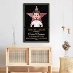 Étoile De La Gloire - Cadeau Personnalisé | Toile Pour Papa 5 Étoile De La Gloire - Cadeau Personnalisé | Toile Pour Papa -Vivelamode Soldes Magasin 4306CFR3 toile personnalisee papa etoile de la gloire 4306c5m0b
