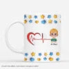 Mon Enfant Avec Cœurs Et Étoiles 3D - Mug Personnalisé Famille -Vivelamode Soldes Magasin 4604MFR1 effet dimpression 3d mug personnalise famille mon enfant coeurs et etoiles 4604m3q0b