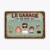 Le Garage De Papa - Plaque Personnalisée Humour 6 Le Garage De Papa - Plaque Personnalisée Humour -Vivelamode Soldes Magasin 4623EFR1 plaque personnalisee humour le garage de papa 4623e