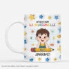 Attention La Maternelle 3D - Mug Personnalisé Pour Enfant