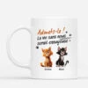 La Vie Serait Ennuyeuse Sans Nous Avec Chat Dormant - Mug Pour Amoureux Des Chats