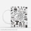 Mug Papa Bricoleur Avec Poings Monochrome 3D Personnalis -Vivelamode Soldes Magasin 4799MFR1 effet dimpression 3d mug personnalise papa bricoleur avec poings monochrome 4799m