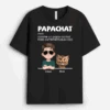 T-shirt Définition De Papa Chat Cool Au Couleur Foncé Personnalisé -Vivelamode Soldes Magasin 4808AFR1 t shirt personnalise definition de papa chat cool couleur fonce 4808akh0d