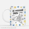 Meilleur Papa Pour Toujours Avec Poings 3D - Mug Personnalisé Papa -Vivelamode Soldes Magasin 4919MFR1 effet dimpression 3d mug personnalise meilleur papa avec poings 4919m5i0b jpg