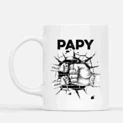 Bosse Des Poings Casse-Mur - Mug Personnalisé Papa