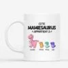 Mamiesaurus Mamansaurus - Cadeau Personnalisé | Mug Pour Maman Mamie