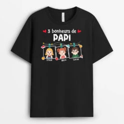 Raisons Pour Lesquelles J'aime Etre Un Papy - Cadeau Personnalisé | T-shirt Pour Papy