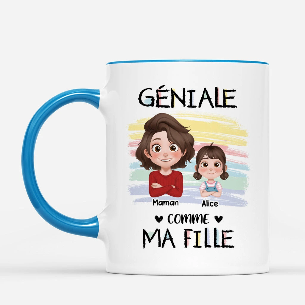 Génial Comme Mes Enfants - Mug Personnalisé Pour Papa 2 Génial Comme Mes Enfants - Mug Personnalisé Pour Papa – Image 2