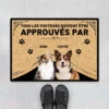Tous Les Visiteurs - Cadeau Personnalisé | Paillasson Pour Amoureux Des Chats Et Des Chiens -Vivelamode Soldes Magasin FR 0474D1