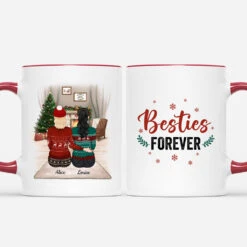 Meilleure Amie Toujours Ensemble - Cadeau Personnalisé | Mug Pour Meilleures Amies