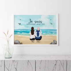 Je Suis Toujours Avec Toi - Cadeau Personnalisé | Poster Pour Famille -Vivelamode Soldes Magasin FR 0511S3