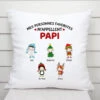 Mes Personnes Favorites - Cadeau Personnalisé | Coussin Pour Papi Mamie