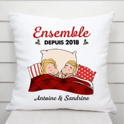 Ensemble Depuis - Cadeau Personnalisé| Coussin Pour Amoureux