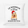 Avoir Mon Chien Dans Ma Vie - Cadeau Personnalisé | Coussin Pour Amoureux Des Chiens -Vivelamode Soldes Magasin FR 0554P1