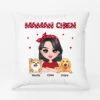 Maman Chien - Cadeau Personnalisé | Coussin Pour Amoureux Des Chiens