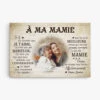 À Ma Mamie Maman - Cadeau Personnalisé | Toile Pour Mamie Maman