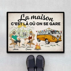 La Maison, C’est Là Où On Se Gare - Cadeau Personnalisé | Pallaisson Pour La Maison