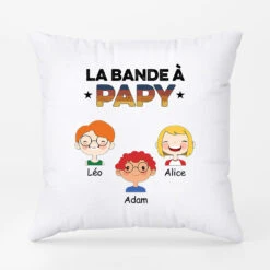 La Bande à Papa Papi - Cadeau Personnalisé | Coussin Pour Papa Papi -Vivelamode Soldes Magasin fr3 efbbabbb 9c34 44d3 802e c8e8537581c8