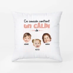 Ce Coussin Pour Mamie Contient Un Câlin De - Cadeau Personnalisé | Coussin Pour Mamie